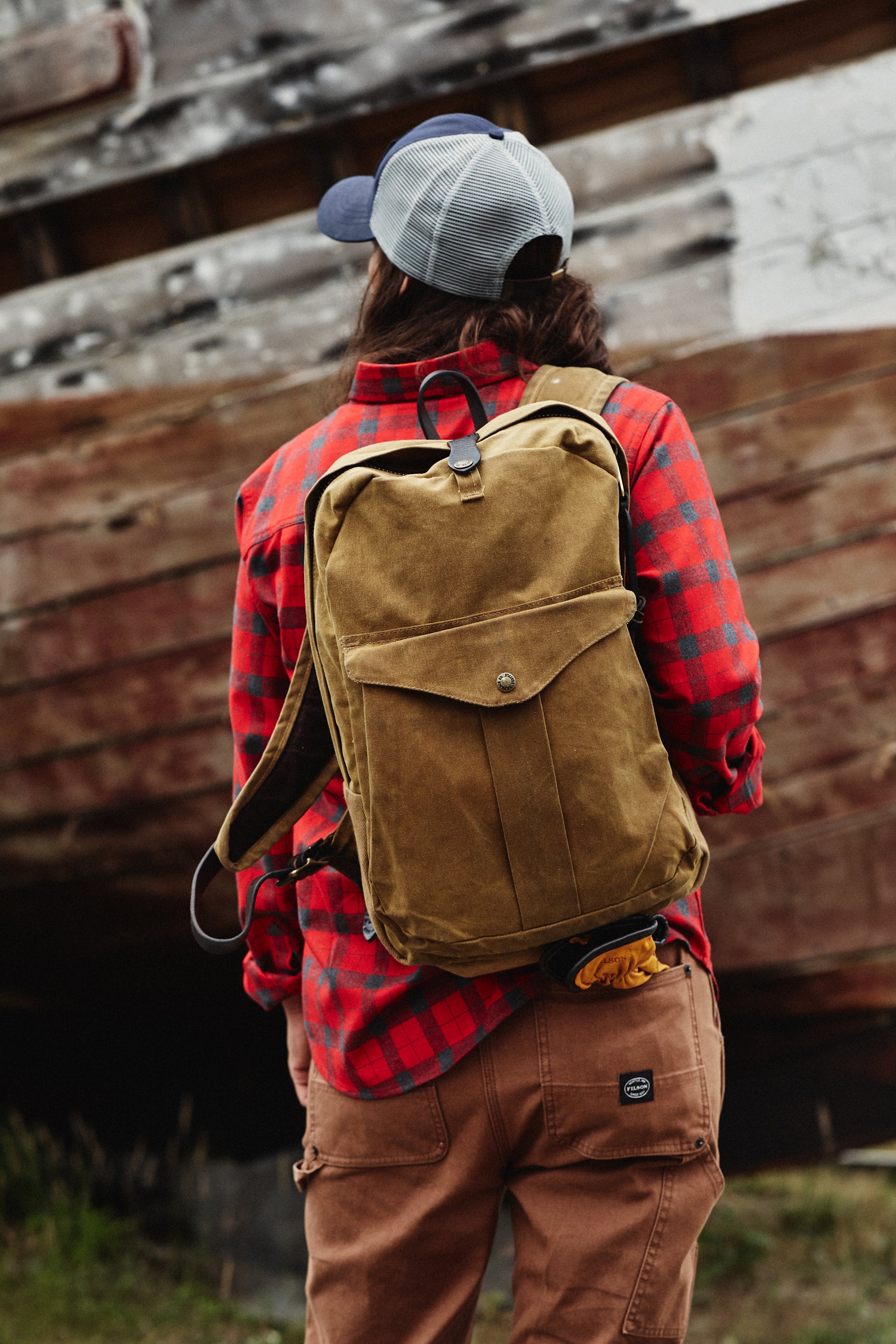 FILSON フィルソン バックパック リュック タン - バッグ