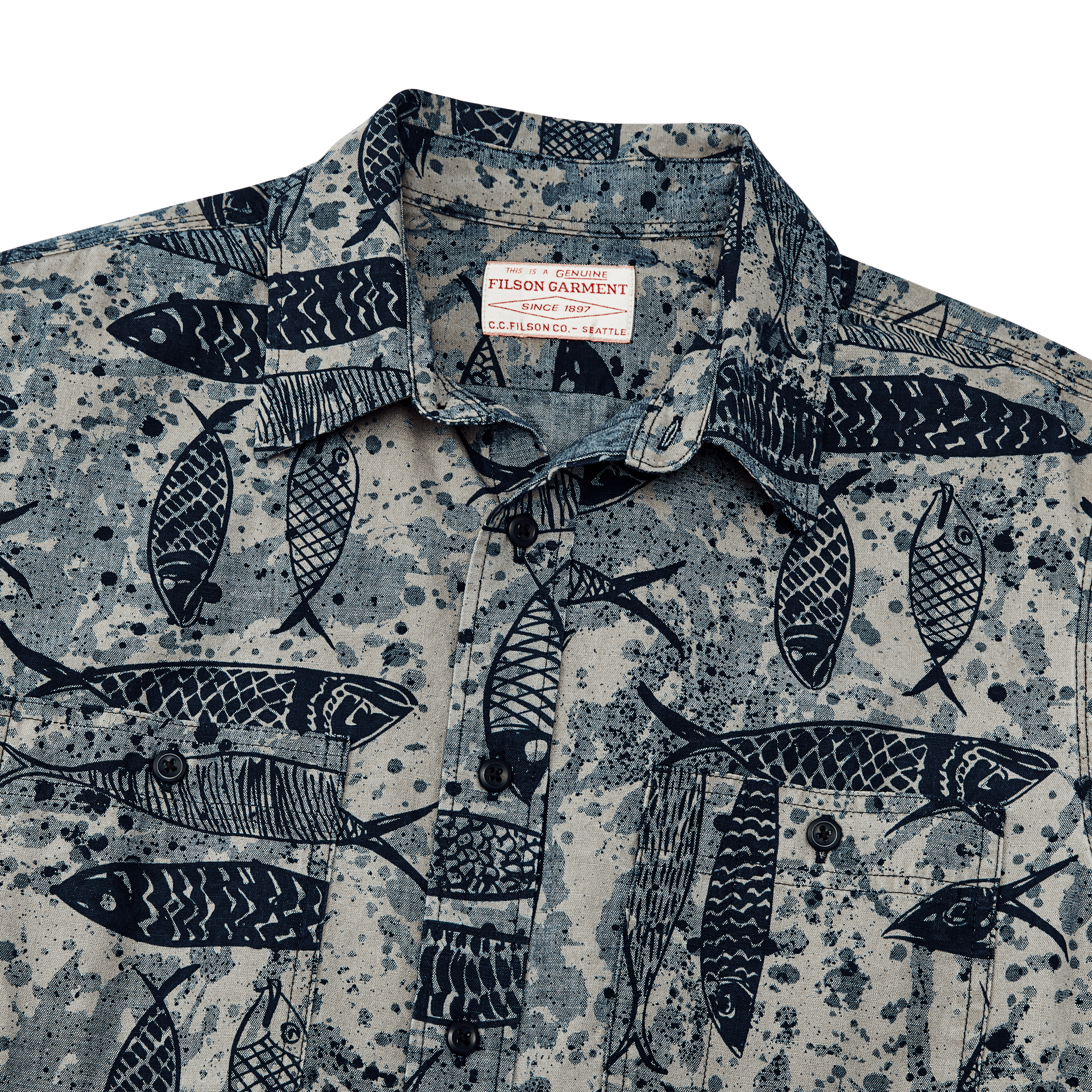 Coolest chambray shirt for men. 