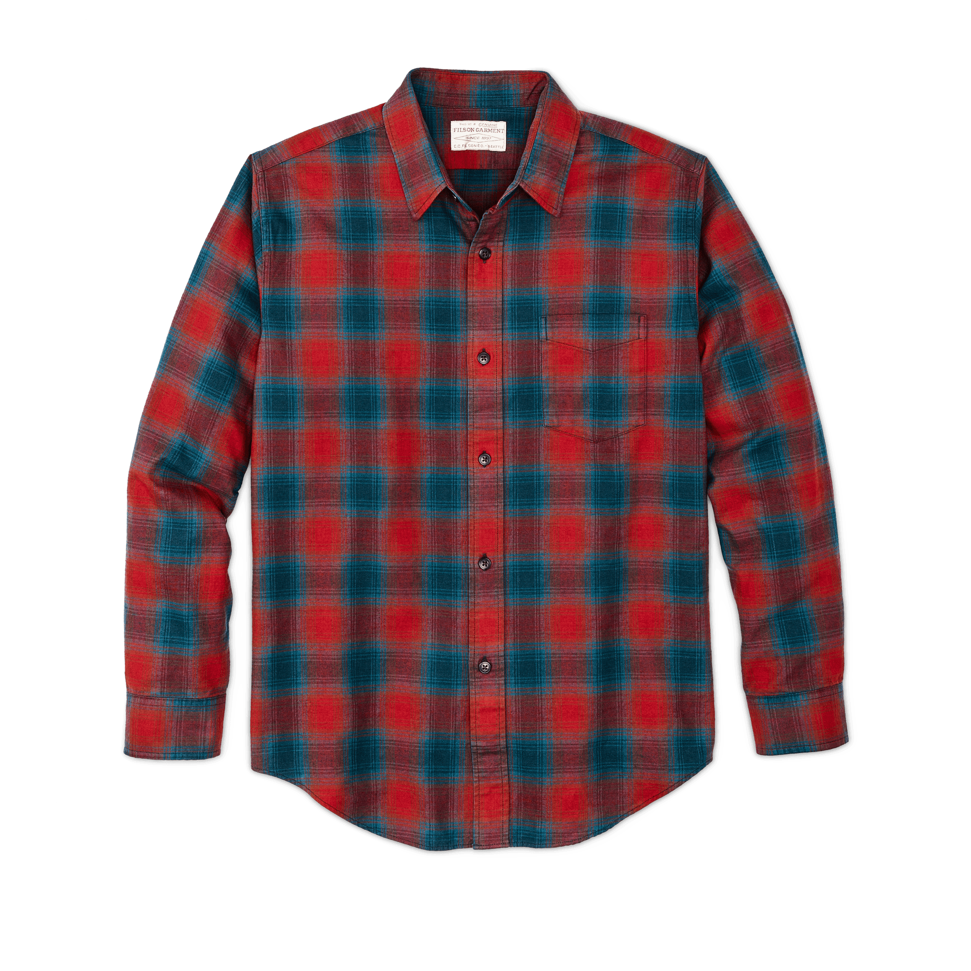 Filson flannel shirt for men. 
