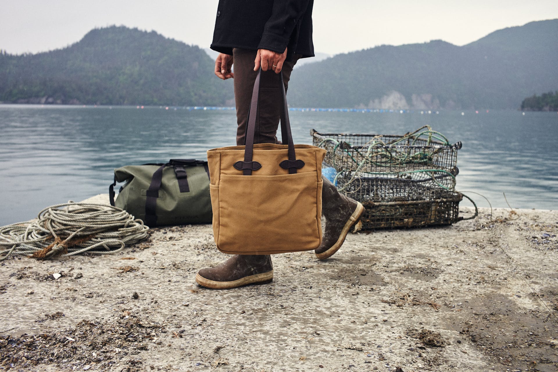 2022春夏 ENOF［twill vest twill bag イナフ vest］ ENOF