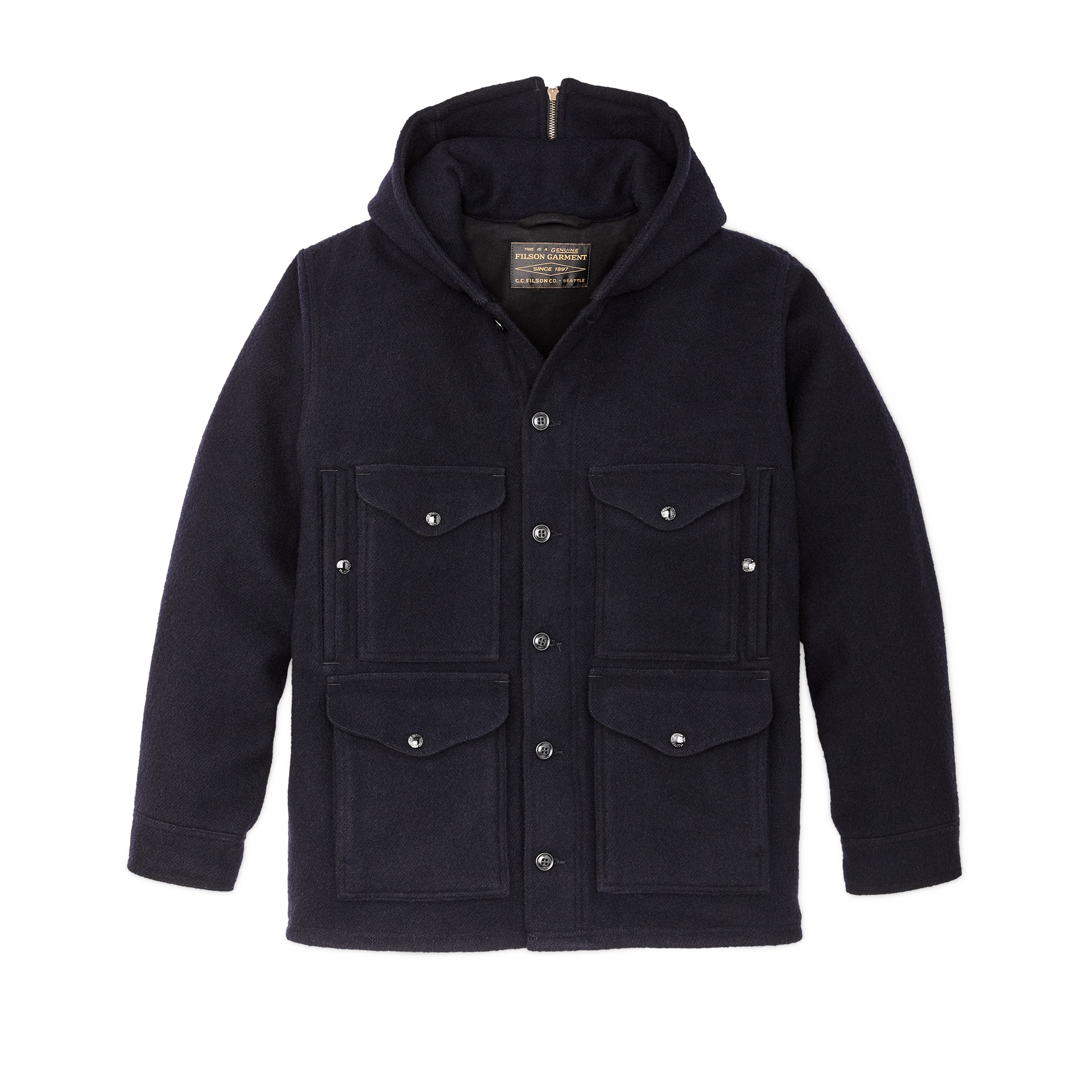 Hooded double mackinaw cruiser sale