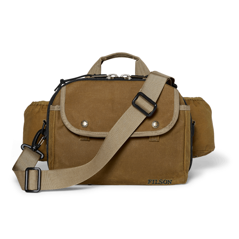 FILSON FISHING TACKLE PACK  Fishing boots, Fly fishing bag, Fly