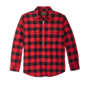 Vintage Flannel Quarter Zip Shirt