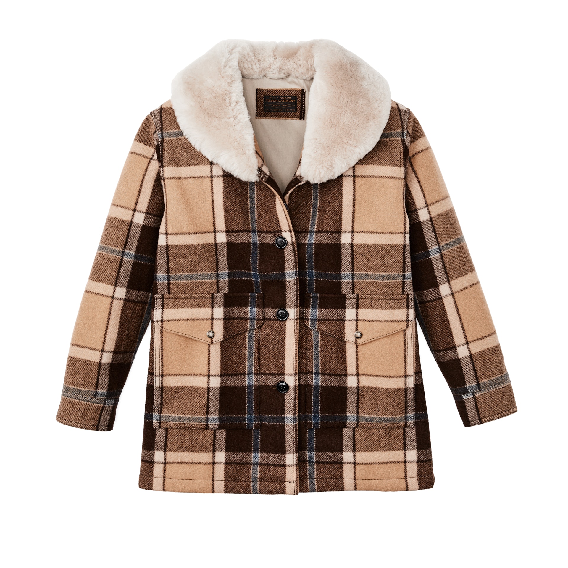 Filson Mackinaw Lined Wool Packer Coat — Crane's Country Store