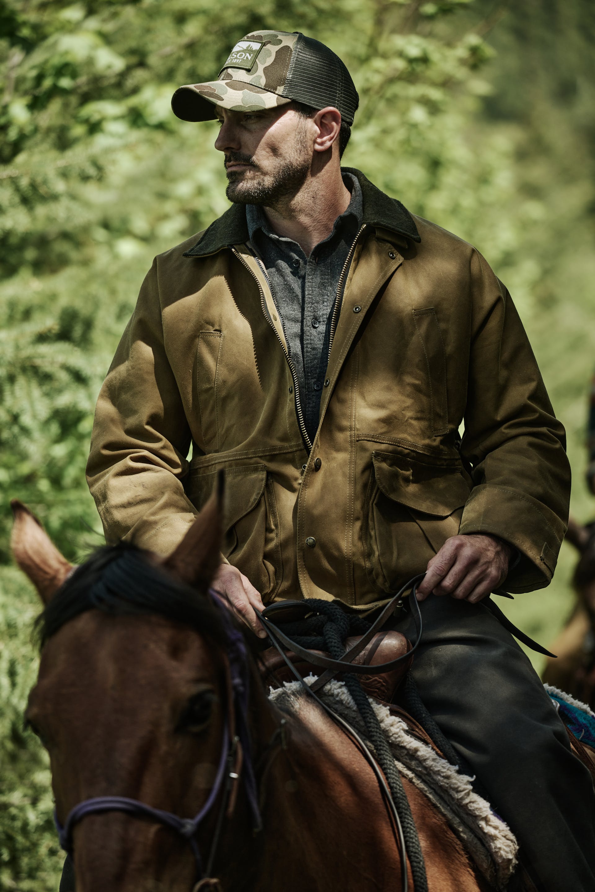 filson mens wax jacket