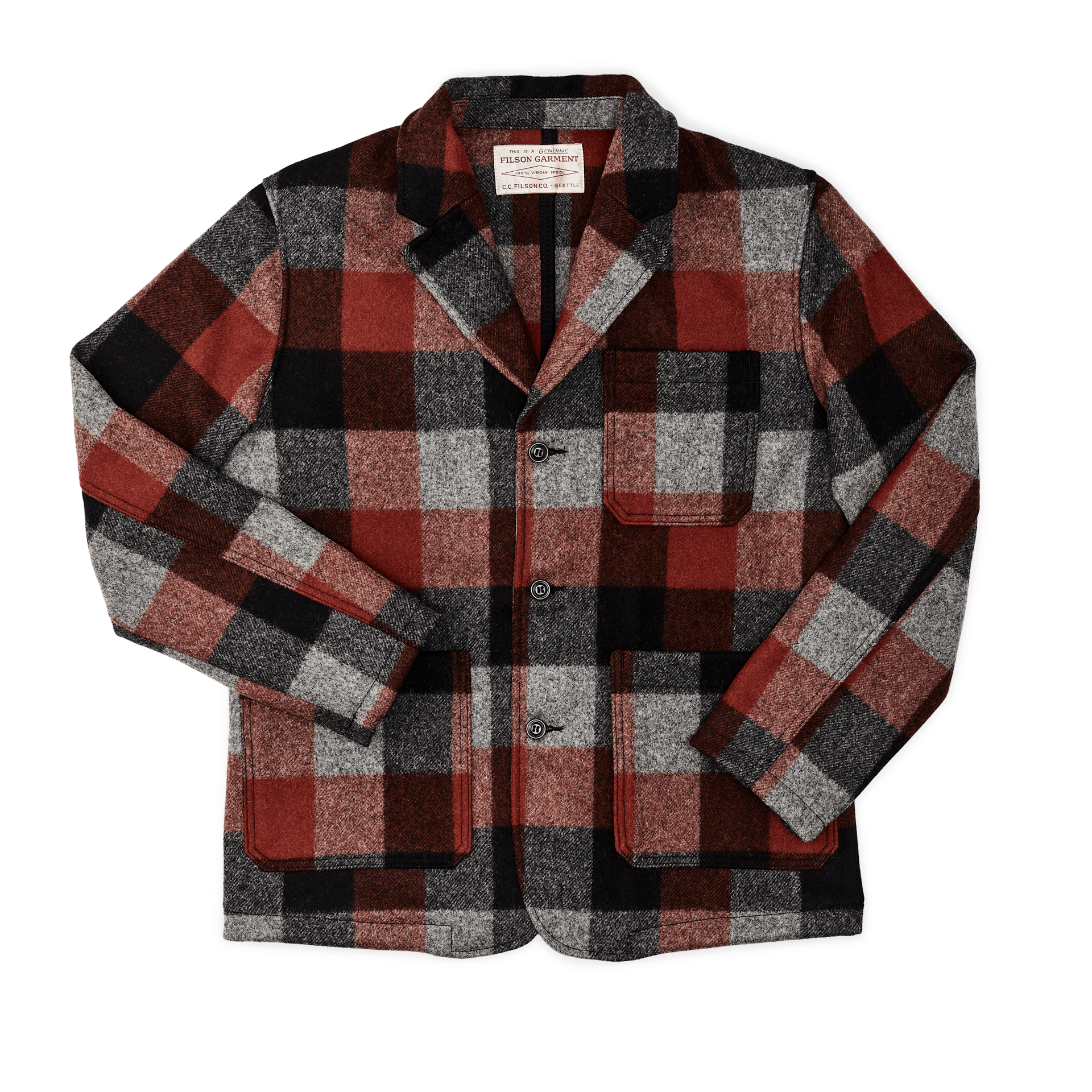 filson garment wool jacket