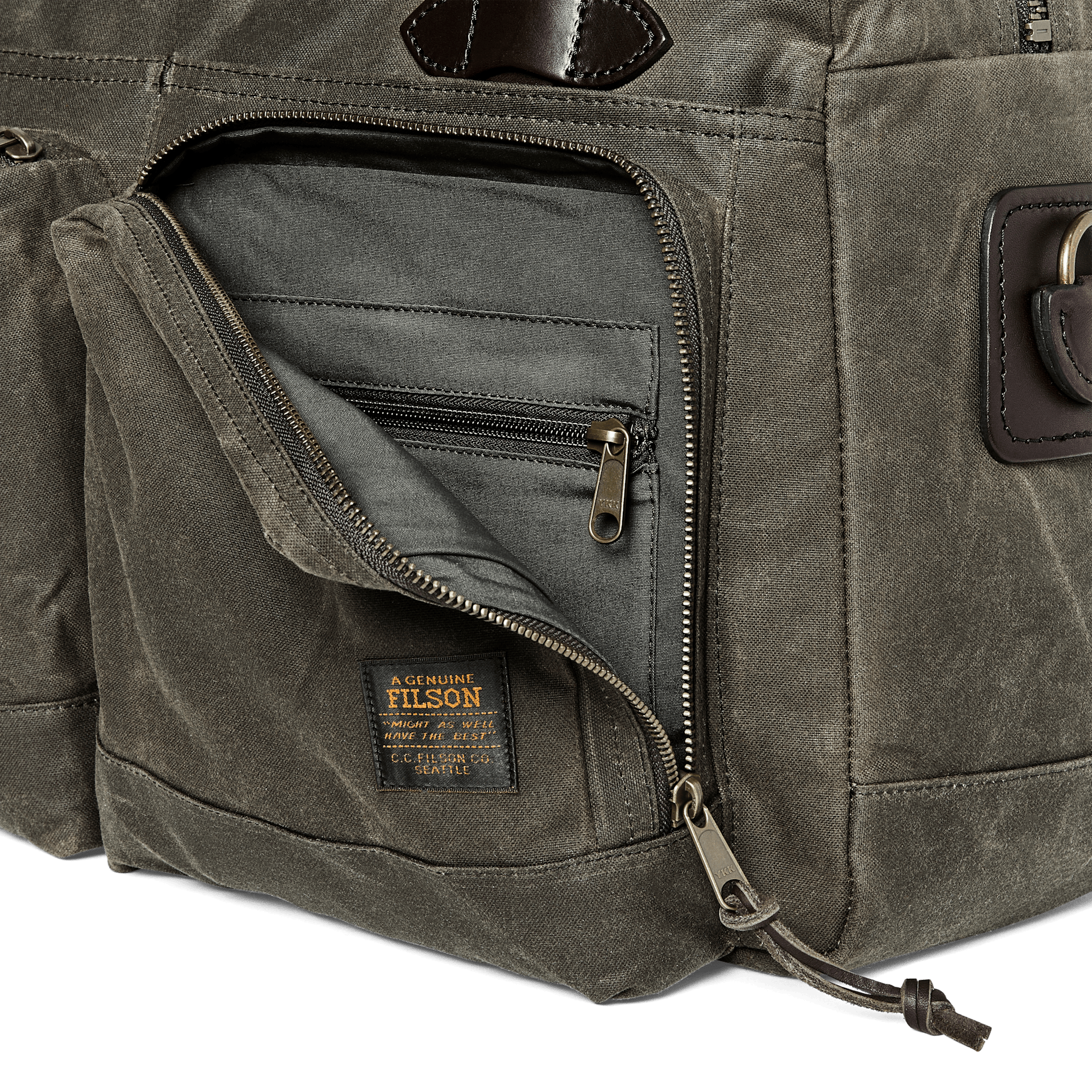 Filson 48-Hour Tin Cloth Duffle Bag review. 