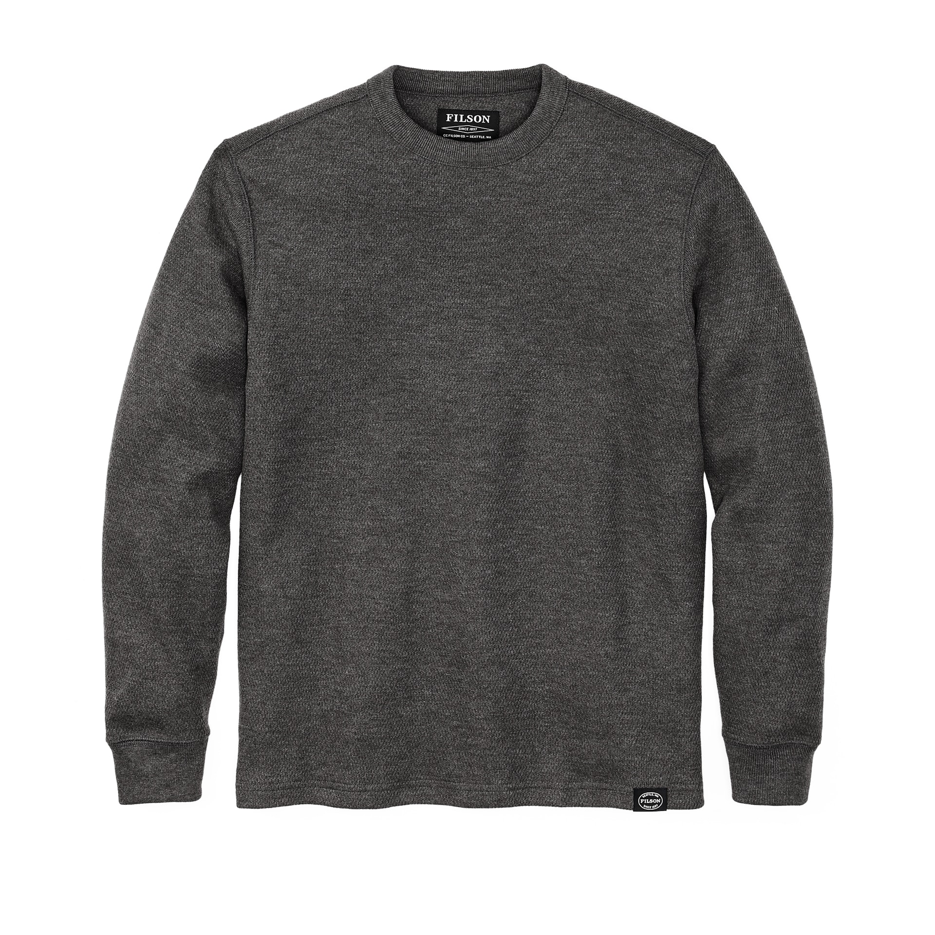 Filson Waffle Knit Thermal Crew, an ideal shirt in cold weather conditions