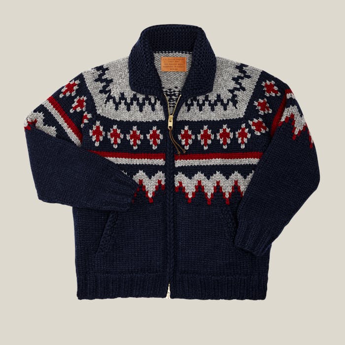 Handmade Full-Zip Sweater