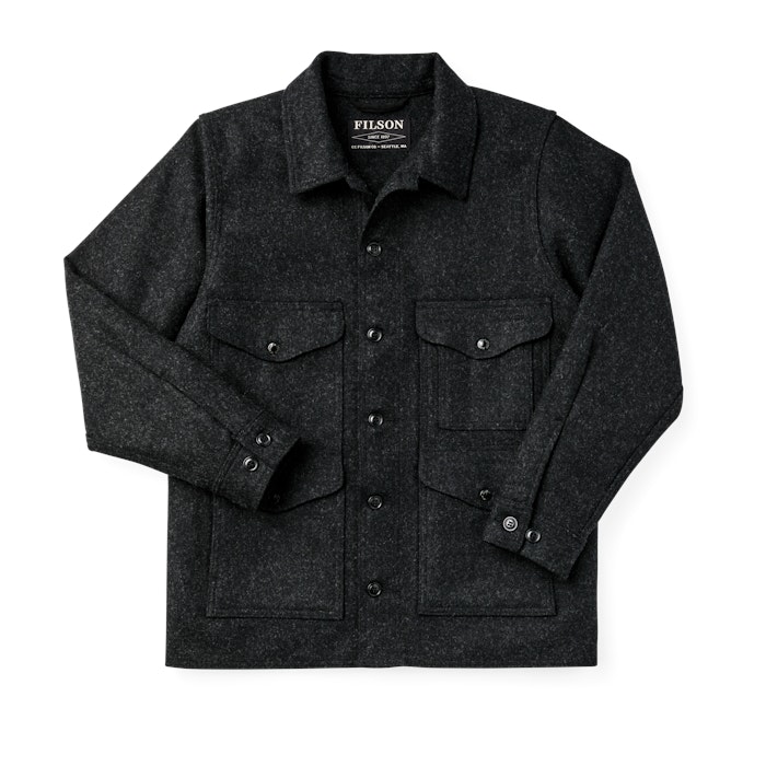1940s Men’s Work Clothes, Casual Wear Mackinaw Wool Cruiser Jacket $495.00 AT vintagedancer.com