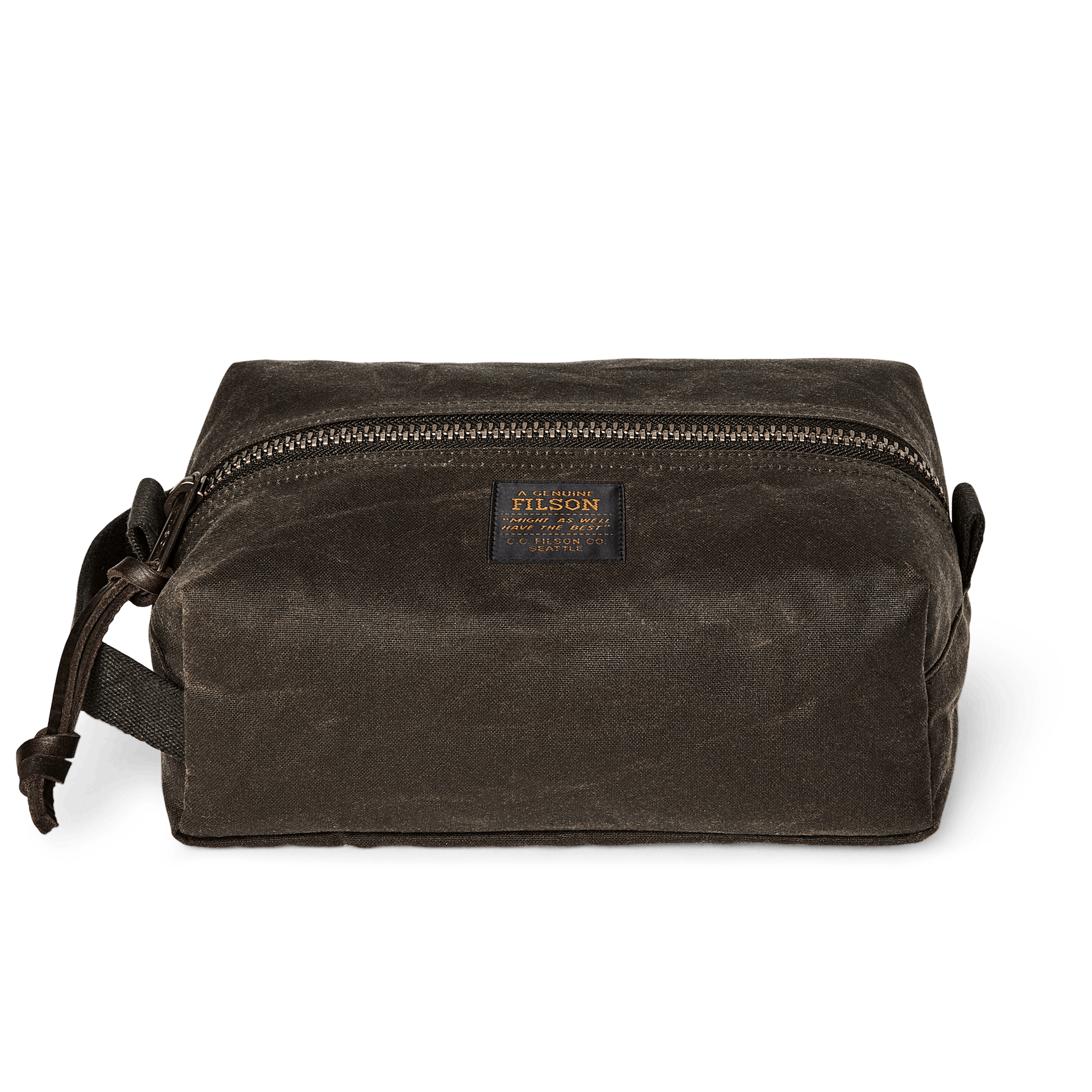 Travel Accessories: Tin Cloth Travel Kit - Filson