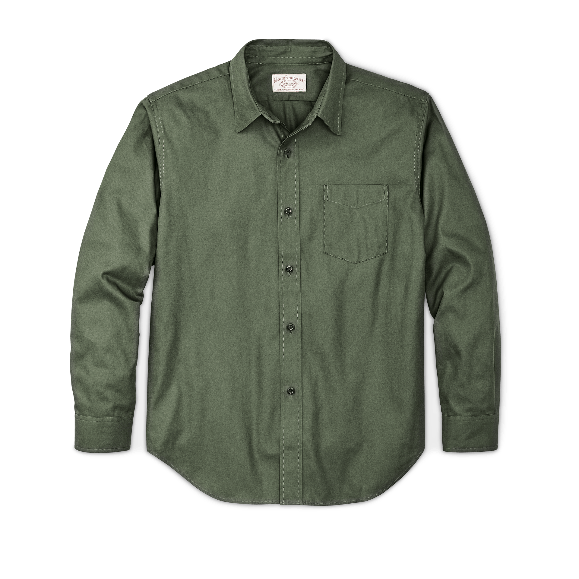 Men's Service Shirt — Cotton Button Up | Filson