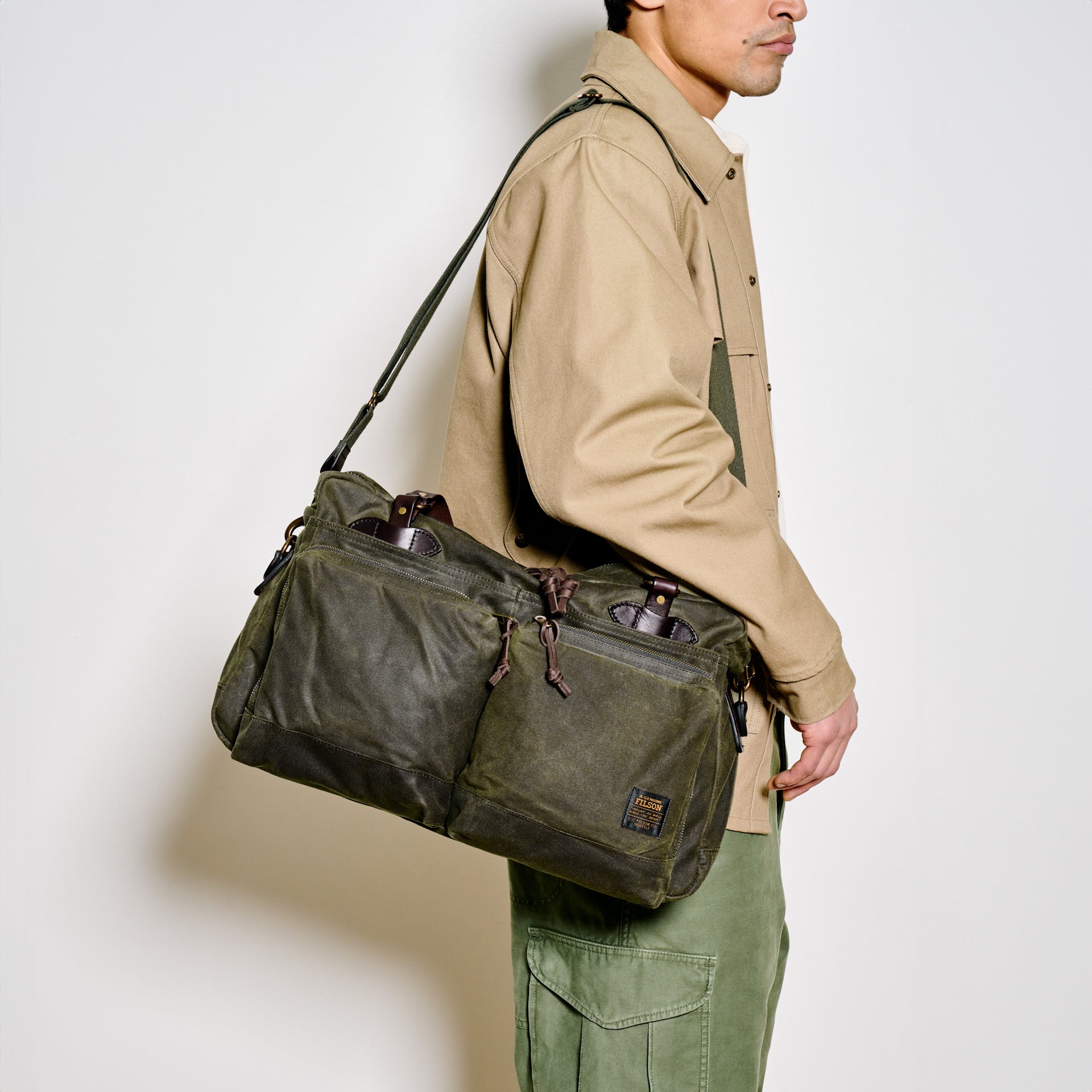 See Now, Buy Now: Filson's 48-Hour Tin Cloth Duffle Bag Is Ready