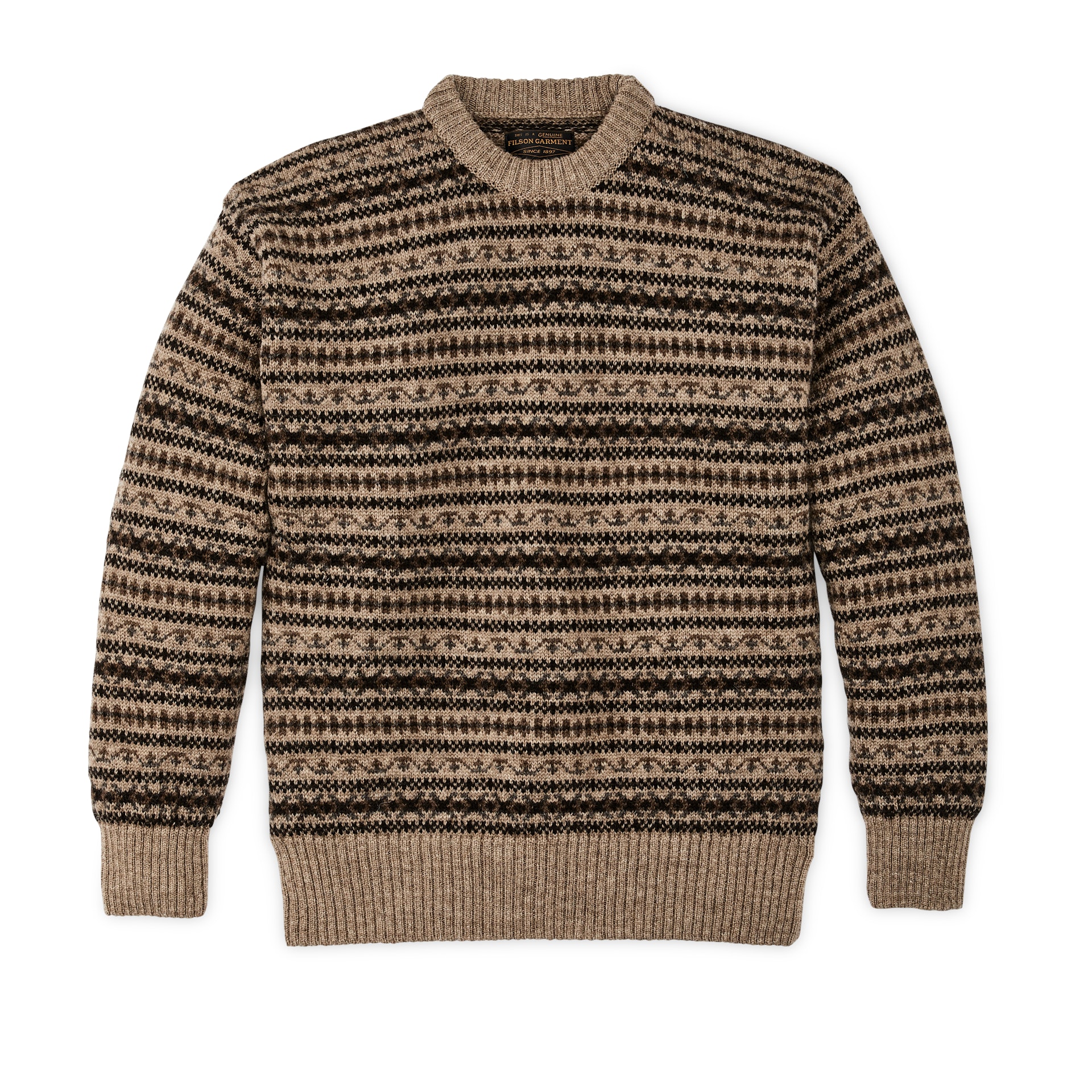 Authentic fair isle sweater best sale