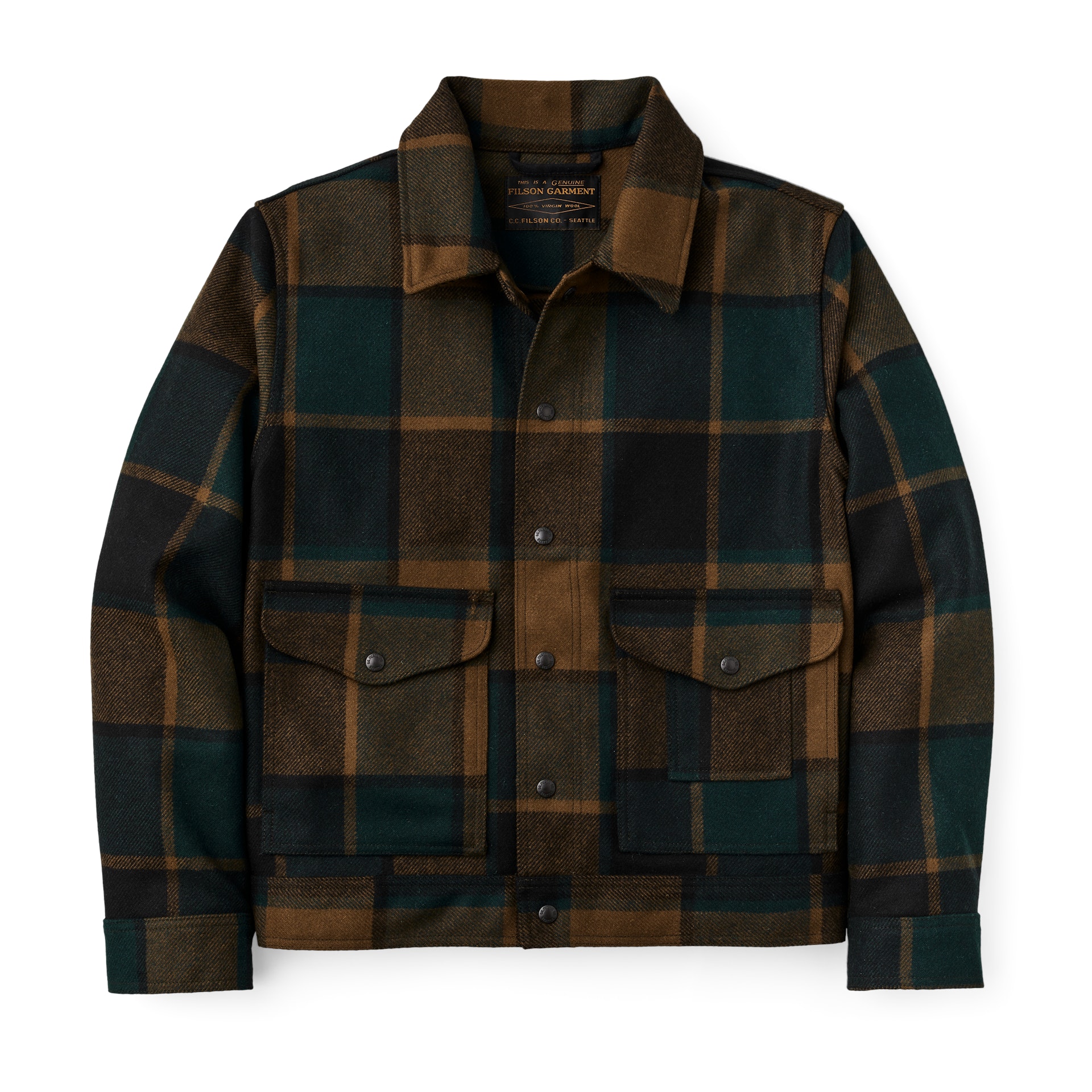 Men's Work Jacket — Mackinaw Wool | Filson