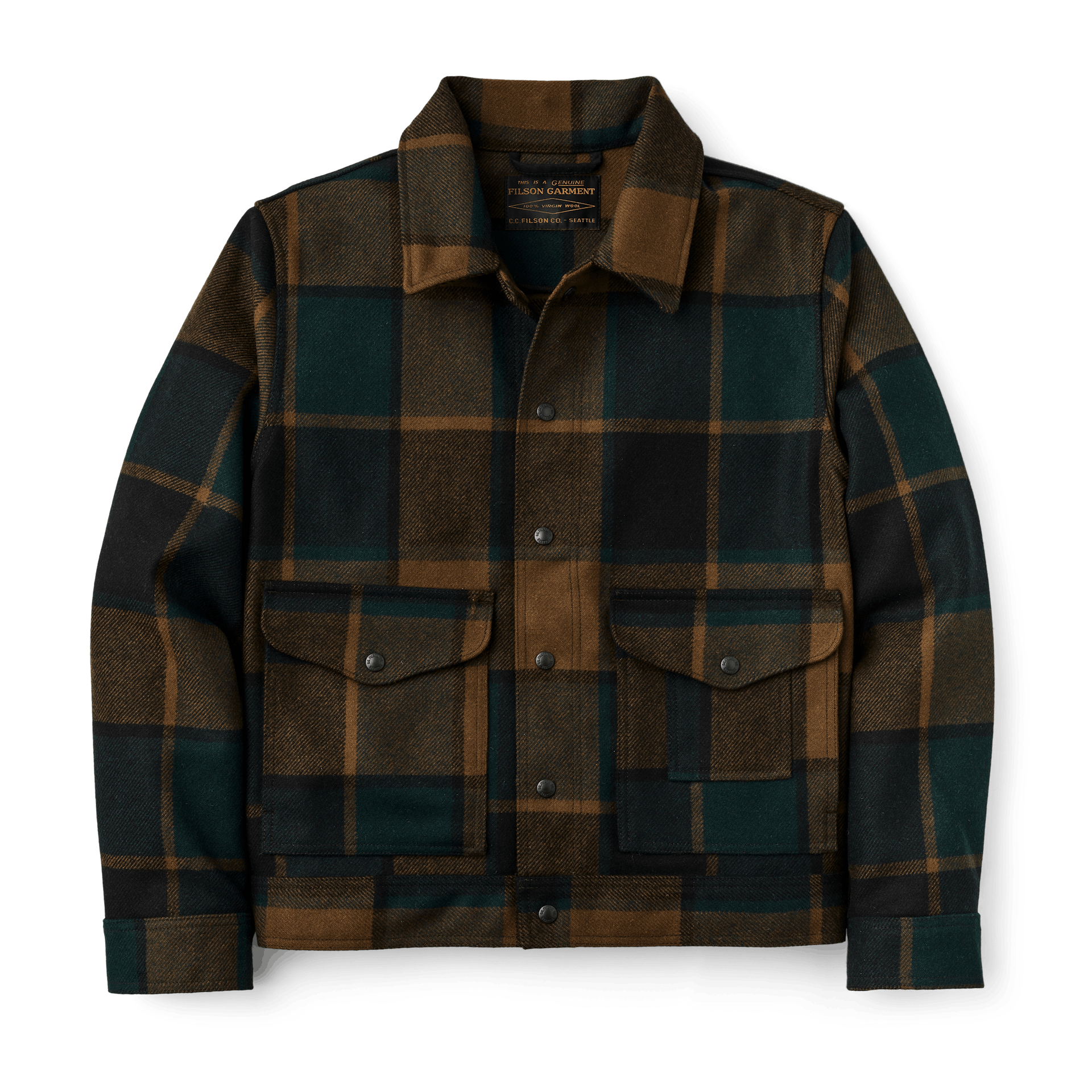 Men's Work Jacket — Mackinaw Wool Filson