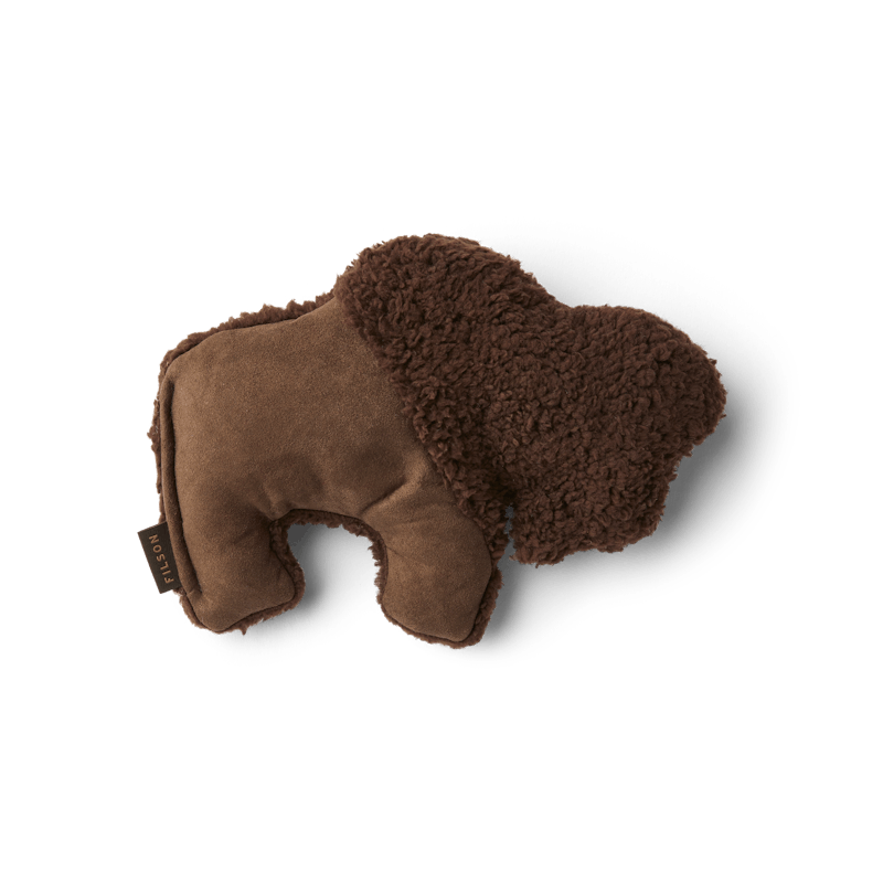 Alternate image of a Filson Bison Dog Toy
