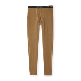 Men's Merino Wool Pants - Camel Lightweight Base Layer, Bottom, Underwear