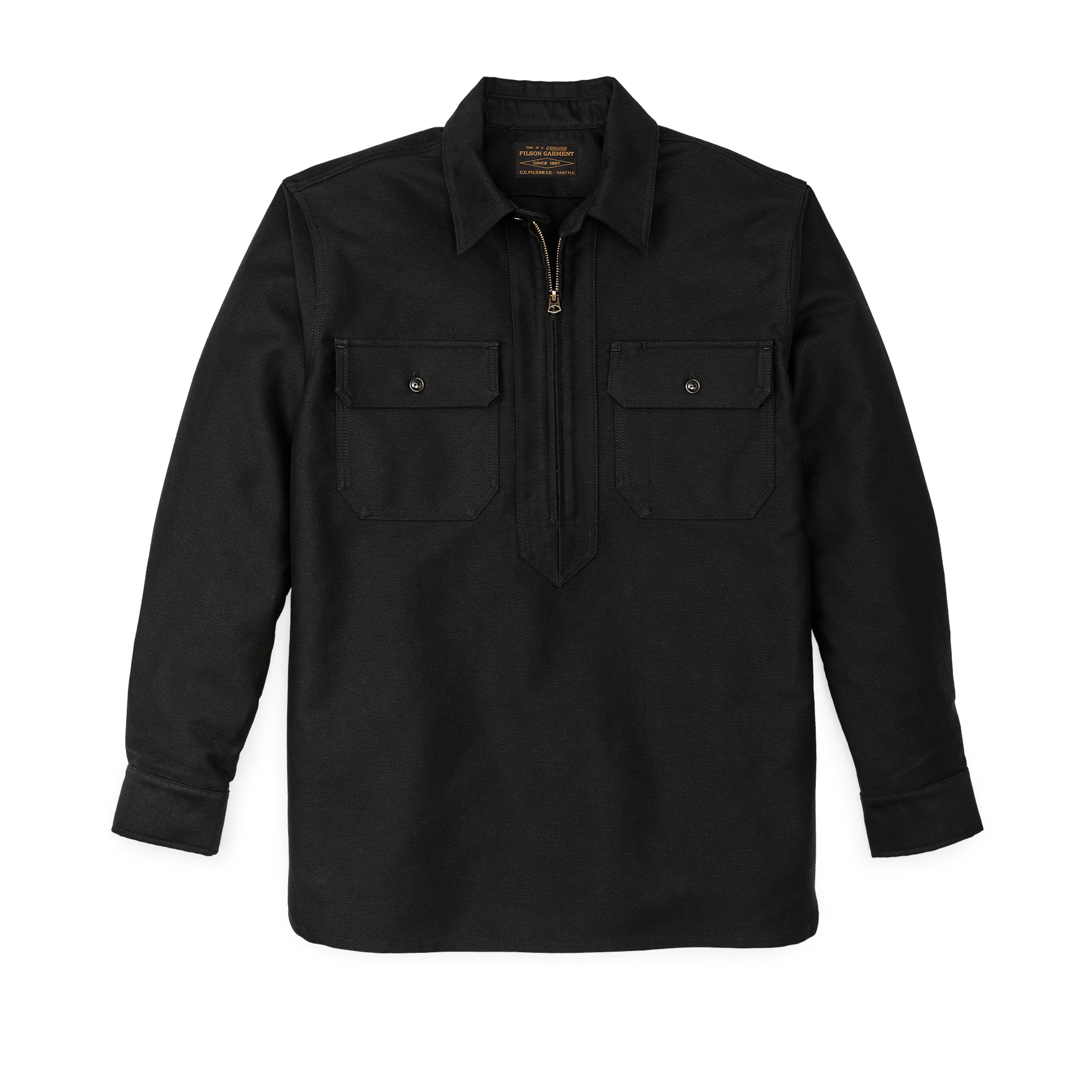 Moleskin Quarter Zip Shirt