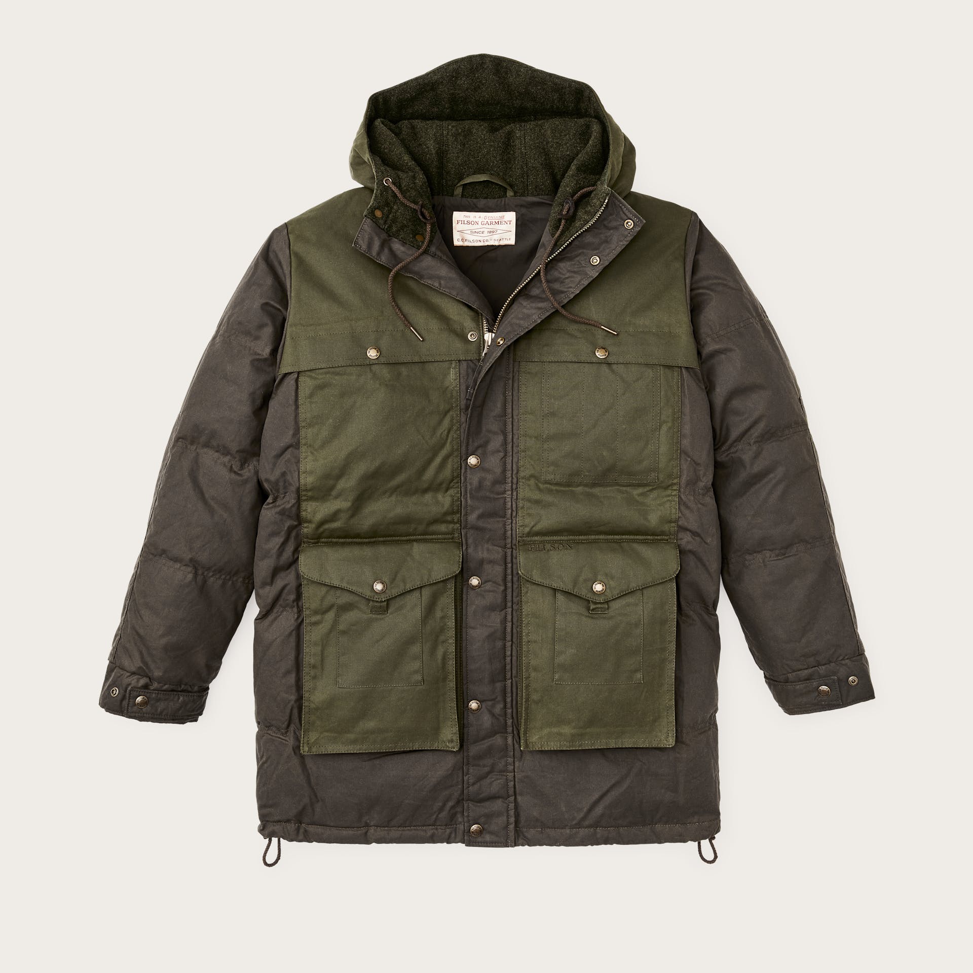 Filson Portage outlets Bay Wool Down Jacket