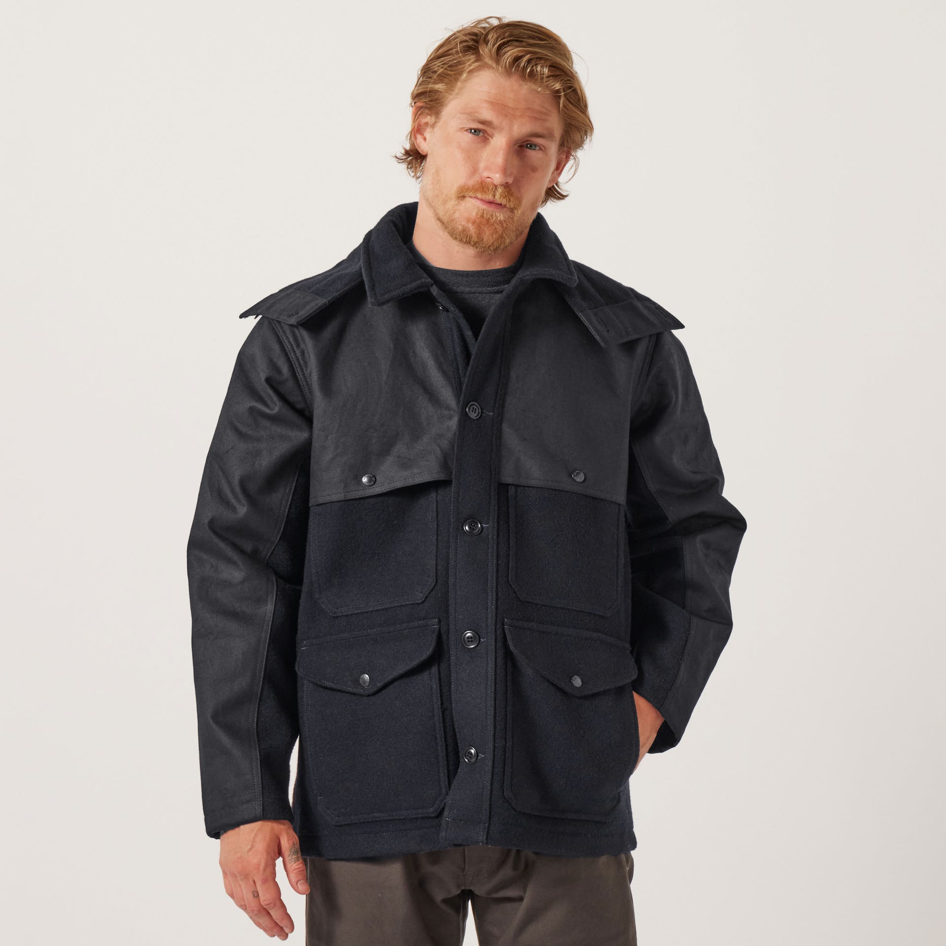 made inUSA filson double mackinaw jkt l