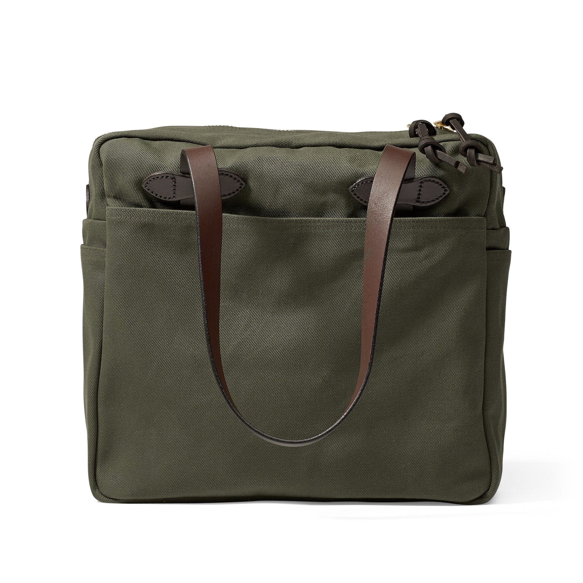 男女兼用 旧タグ FILSON Tote bag with zipper USA製 トートバッグ