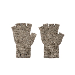 Filson Fingerless Knit Gloves - Root Heather - Large