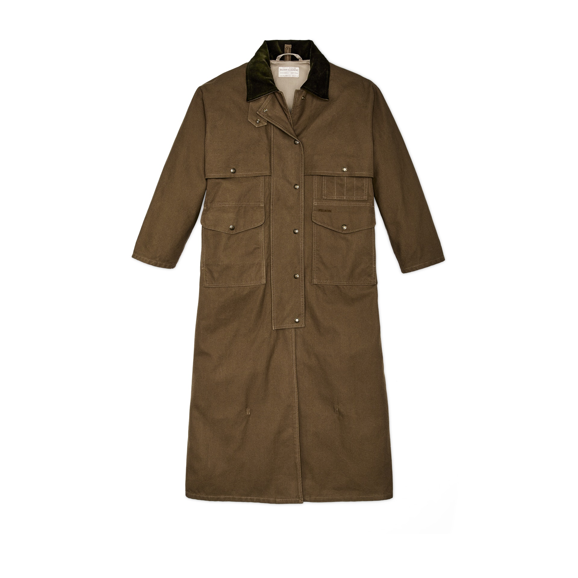 Women s Dry Tin Duster Coat Filson