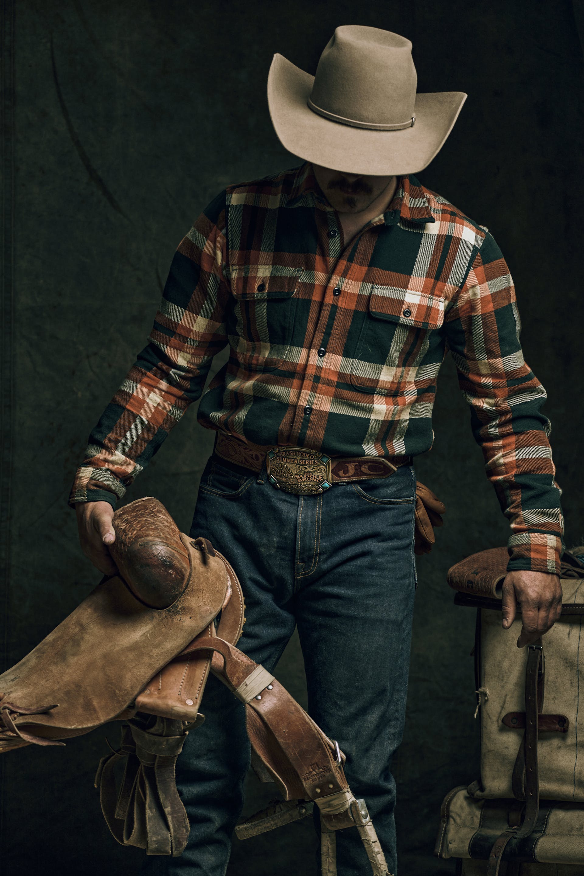 Vintage Flannel Work Shirt