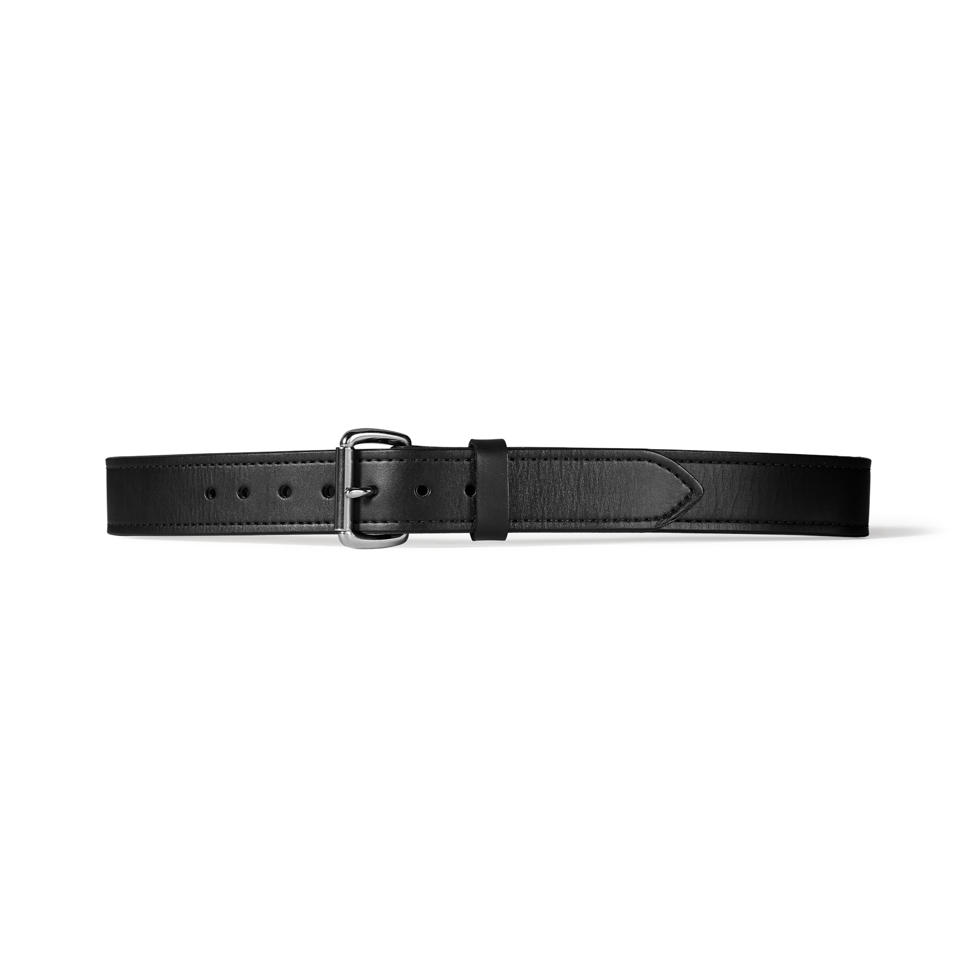 Carrion Handmade Yorkshire Belt - Brown Leather/Rounded Buckle - Furbellow  & Co