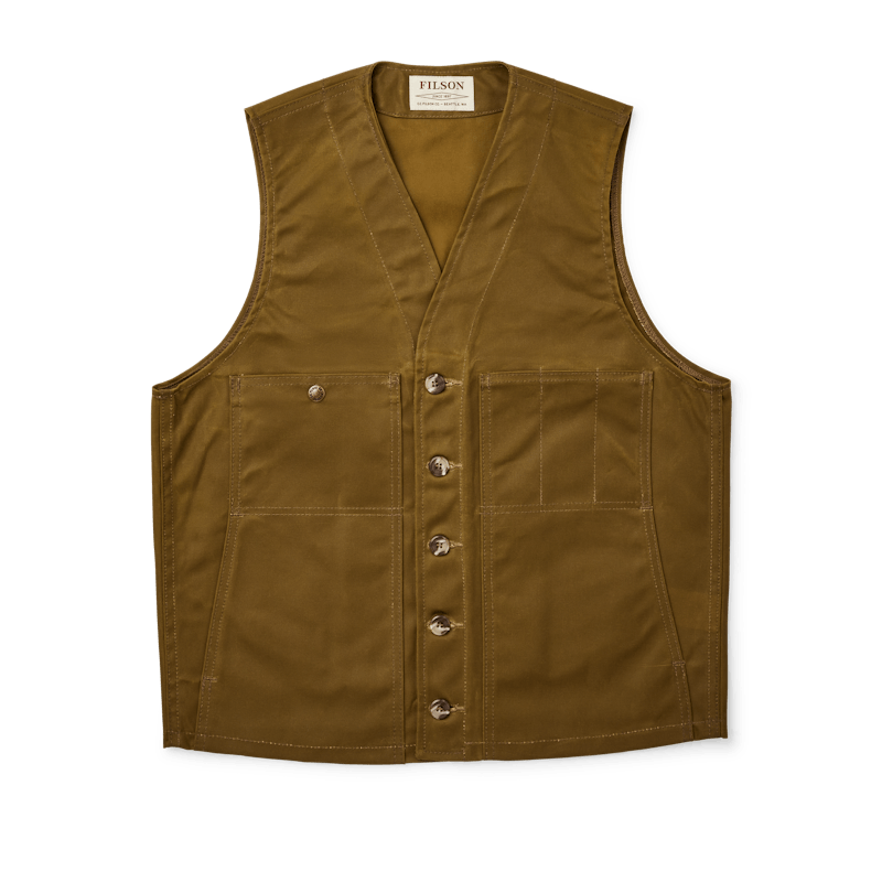 Filson Oil Tin Cloth Vest