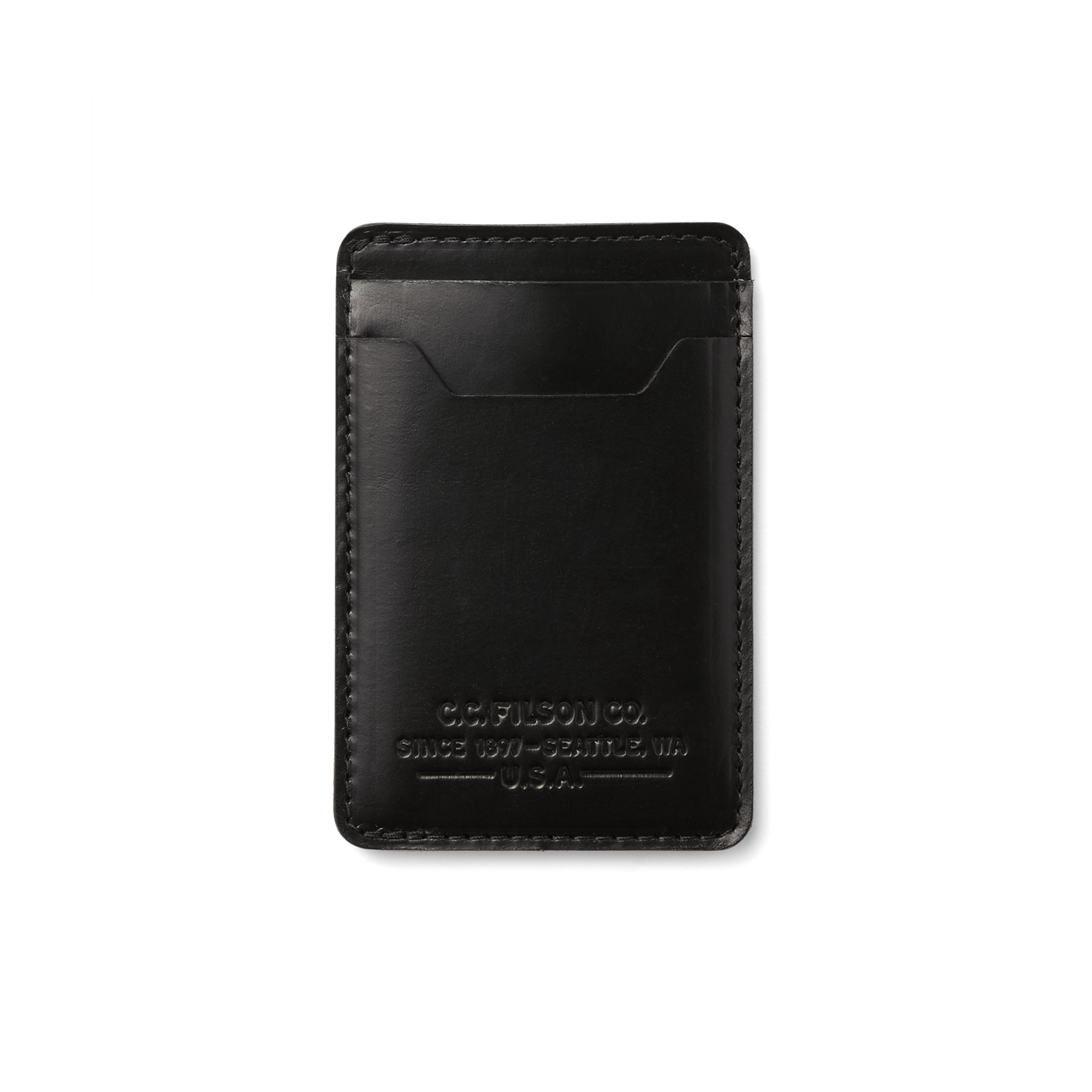 Wallets: Leather Card Case - Filson